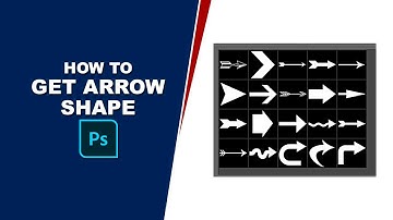 How to get arrow shape in photoshop