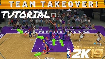 NBA 2K19 TEAM TAKEOVER Tutorial (How to get Team Takeover)