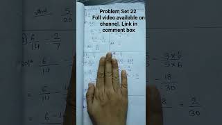 Problem set 22 5th Standard| Class 5 Problem Set 22| #shorts #maths #viralvideo