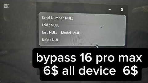 bypass LOW PRICE 6$ ALL device XR 11 12 13 14 15 16 17 PRO MAX ....
