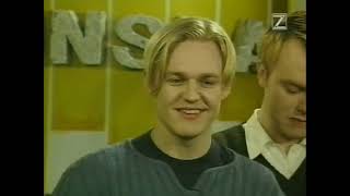 KENT - intervju om "Kräm" på "ZTV Nytt Special" - 17 Feb 1996 - Jocke Berg, Martin Sköld & Adam Berg