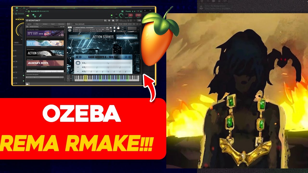 How to make A Rema Type Beat From Scratch| Fl Studio Tutorial - YouTube
