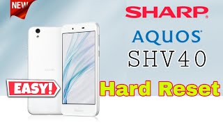 how to hard reset sharp aquos SHV40