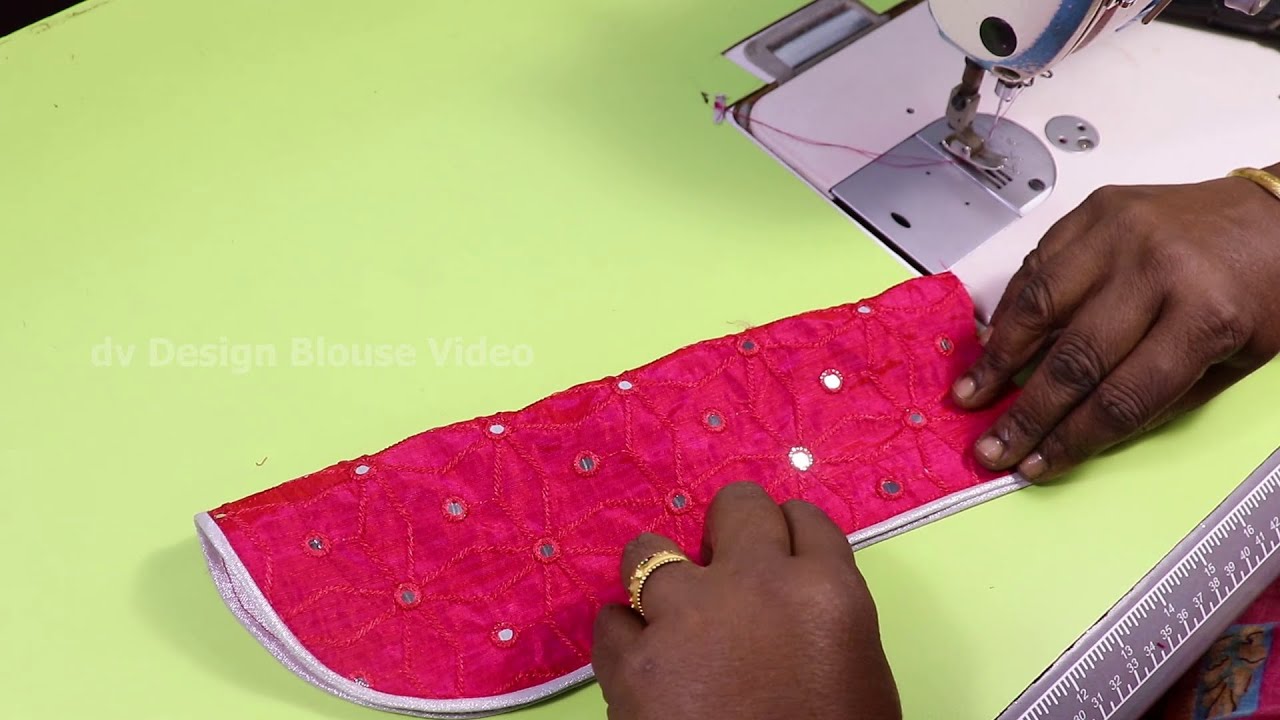 Designer Cloth Blouse design for Soft Silk Saree