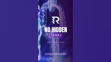 🔐 Trust the platform built on transparency  #realfinance #blockchain