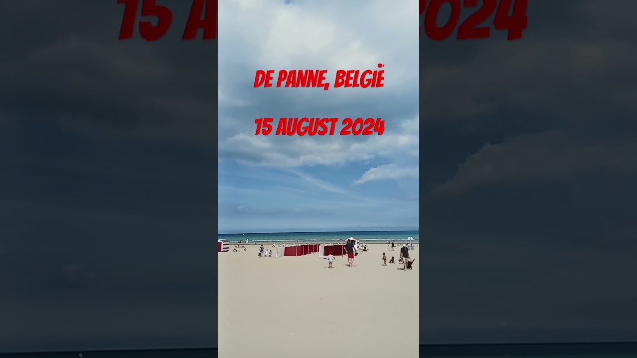 Belgie,De Panne.Бельгия , пляжи сейчас.
