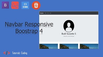 Tutorial Boostrap #1 cara membuat Navbar Responsive dengan bootstrap 4