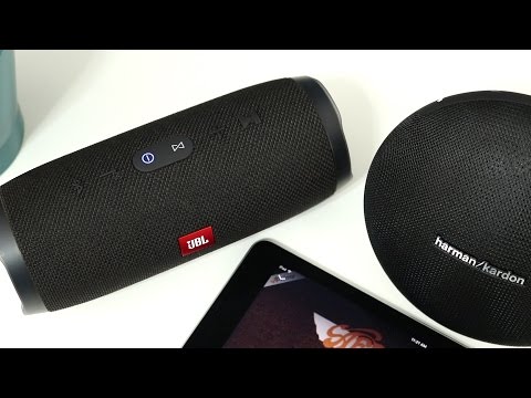 JBL Charge 3 vs Harman Kardon Onyx Mini with Sound Comparison