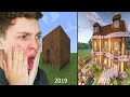 The Evolution of SLOGO in building in Minecraft!!