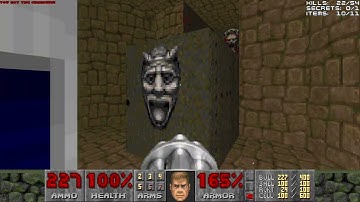 Final Doom: The Plutonia Experiment (100%) Walkthrough - (Map03: Aztec)