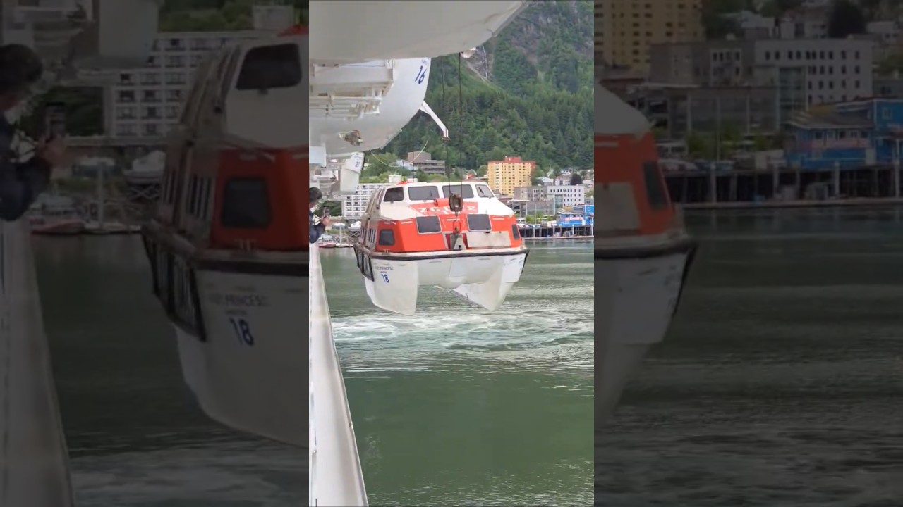 Reclaiming the Tender Boat in Juneau, Alaska! #shorts #juneaualaska #cruise