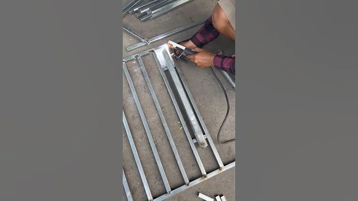 How To Make A Steel Fence Bar - Welding Job #shorts #shortvideos #weld