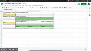 Importing your own rubric into Google Classroom  - teacher