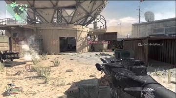 MW3: Juggernaut with Every Gun Show "M60E4" (Gameplay/Commentary)