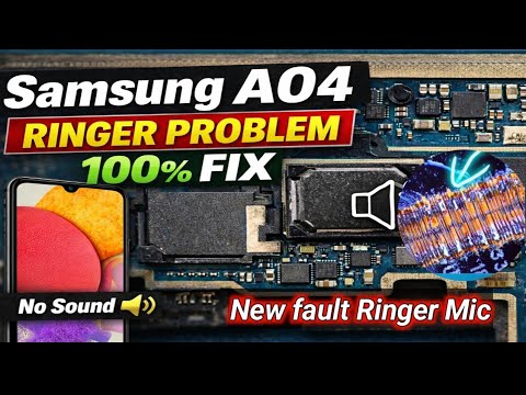 Samsung A04 Ringer problem solution ।। No Sound - YouTube