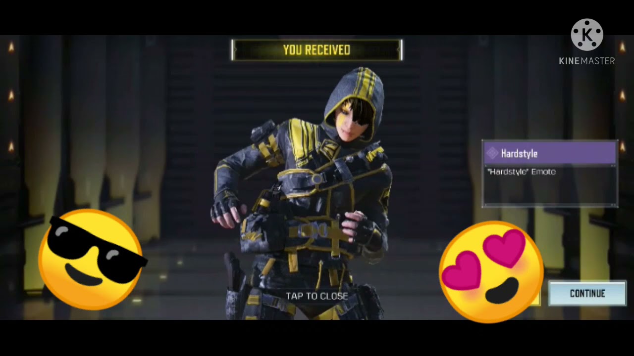 How to get lucky draw emote in starting try!