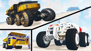 Belaz vs Terra vs Baserunner - Who is better? - Beamng drive