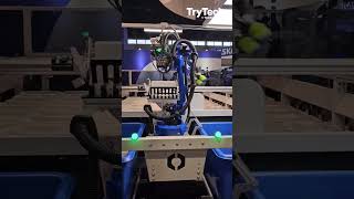 Ambi Robotic’s AmbiSort sorting away at ProMat 2023 | TryTech | TechCrunch