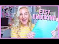 ETSY UNBOXING 2021: PattyKayy Cosmetics (SHOPPING SMALL BUSINESSES)  || Kellyprepster