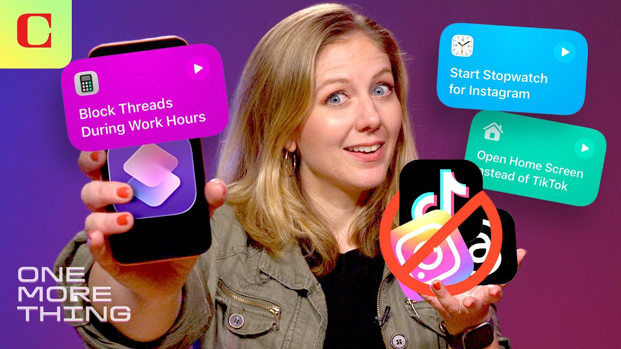 iOS 27 Shortcuts Can Be Your Best Weapon Against Doomscrolling — Here's How CNET's Bridget Carey Set It Up