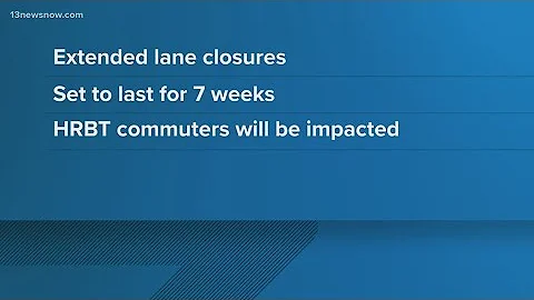 I-64 reversible lane closures start Monday