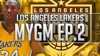 NBA 2K16: Lakers MyGM Ep.2 | Opening Night!