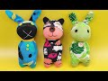 DIY SOCK DOLL// Old socks to make cute bear dolls // how to make toys out of socks