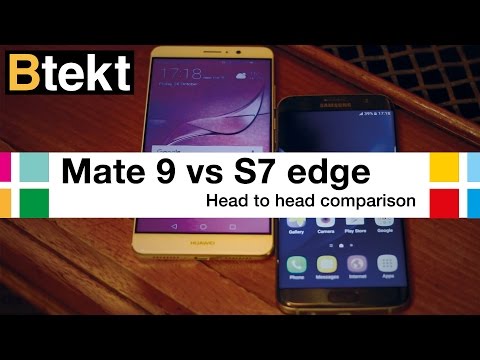 Huawei Mate 9 vs Samsung Galaxy S7 edge