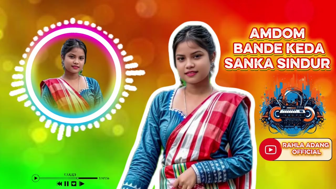 Amdom bande keda sanka sindur sasang saree//ᱟᱢᱫᱚᱢ ᱵᱟᱱᱫᱮ ᱠᱮᱫᱟ ᱥᱟᱸᱠᱟ ᱥᱤᱸᱫᱩᱨ ᱥᱟᱥᱟᱝ ᱥᱟᱹᱲᱤ//New santhali 