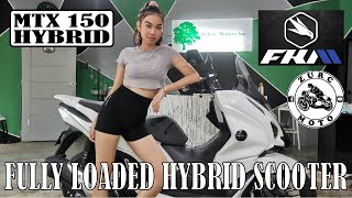 Fully Loaded Hybrid Scooter | FKM MTX 150