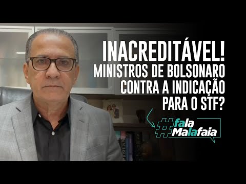 INACREDITÁVEL! Ministros de Bolsonaro contra a indicação para o STF?