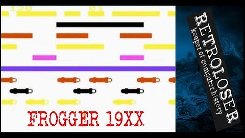 Frogger 19xx, commodore vic20, 4k