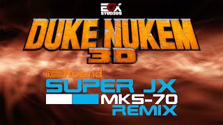 Duke Nukem 3D on a Roland Super JX (MKS-70)