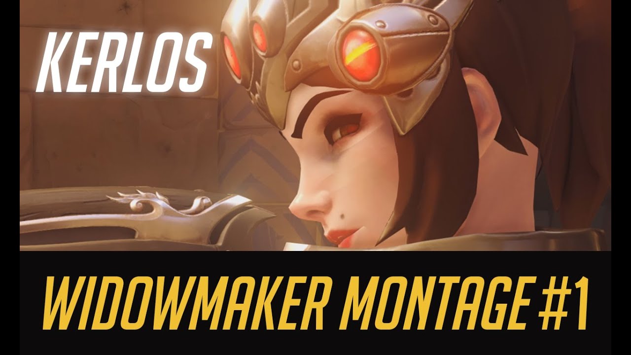 [Overwatch] keRLos Widowmaker Montage #1 - YouTube