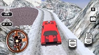 Chained Muscle Car Drive : Offroad Racing Adventure || Car 3D Games || Red Muscle Car Game screenshot 2