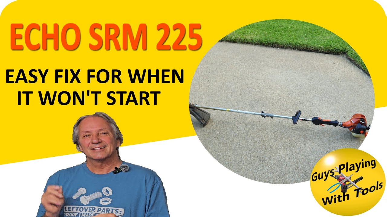 ECHO SRM 225 stopped working in the middle of a job. An easy carb ...