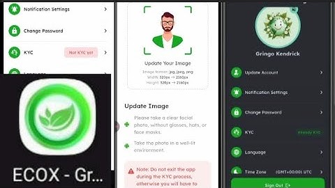 Uko Bakora KYC Ya ECOX GREEN STEP by Step nuko Bakora Claim igahita ikunda