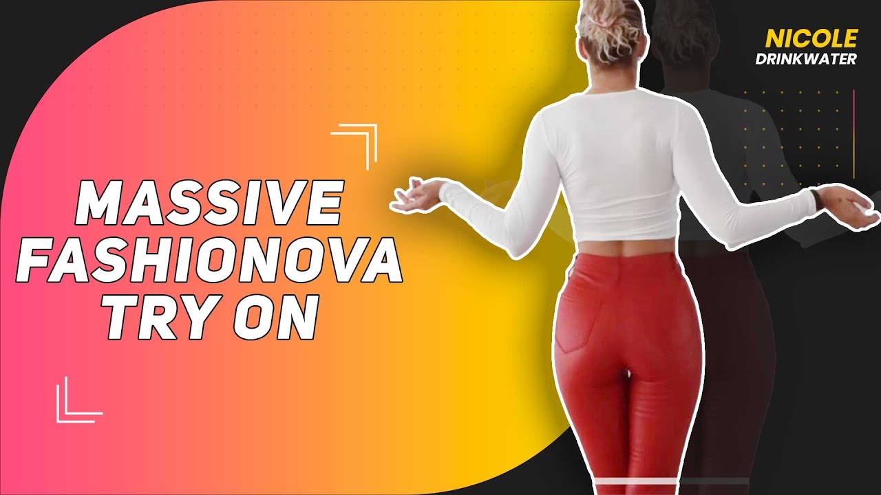 MASSIVE FASHIONOVA TRY ON - YouTube