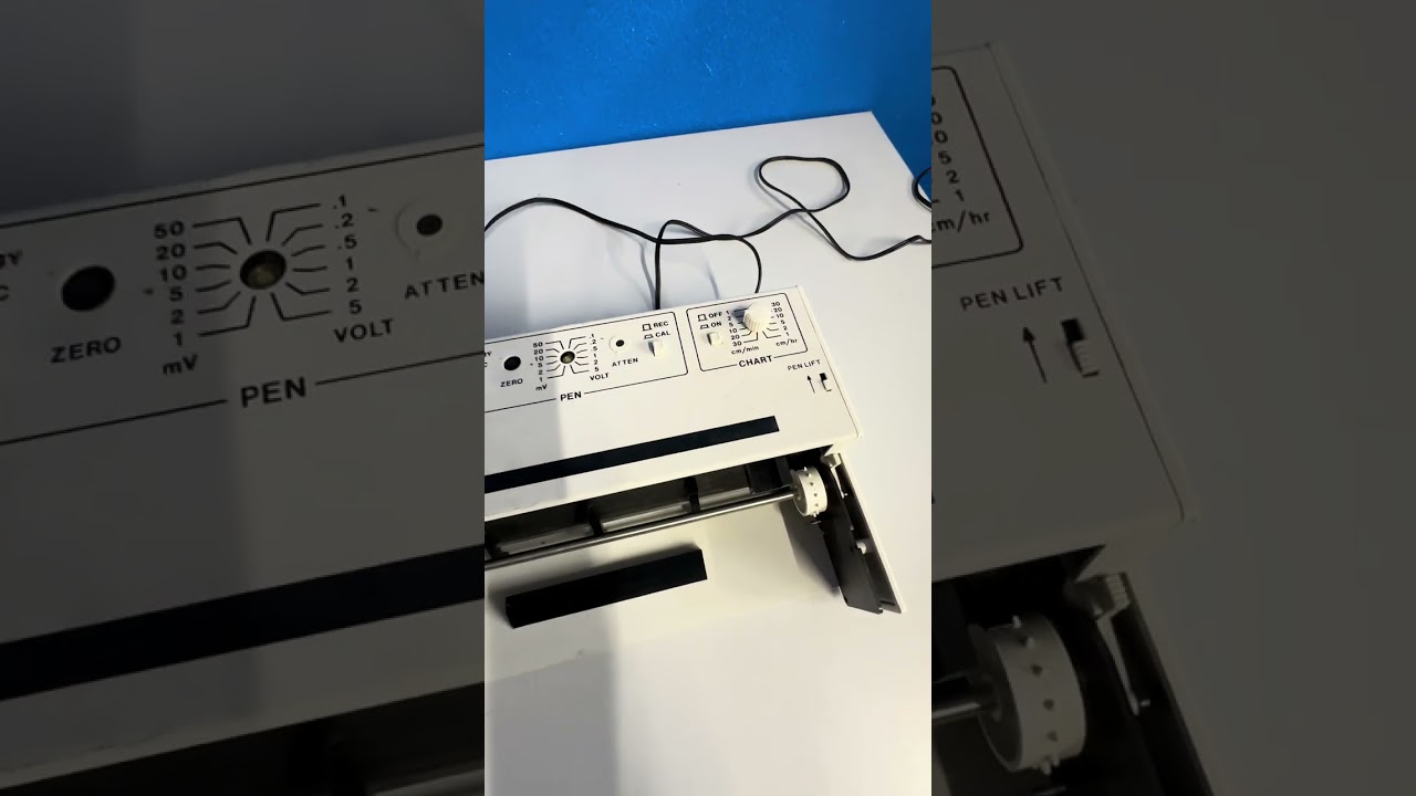 Cole-Parmer Model 201 B-3099 Chart Recorder, Lab Data Recording Instrument