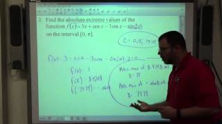 Calculus Chapter 4 Test Study Guide