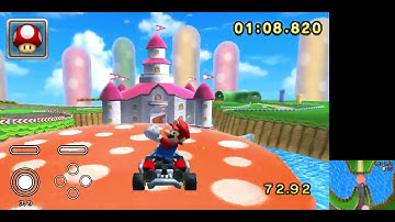 Mario Kart 7 - Mario Circuit - Easy Staff Ghost