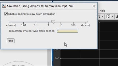 Simulation Pacing in Simulink