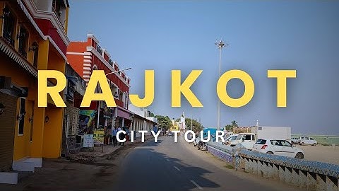 Rajkot | City Tour of The 6th Cleanest City in India 🇮🇳