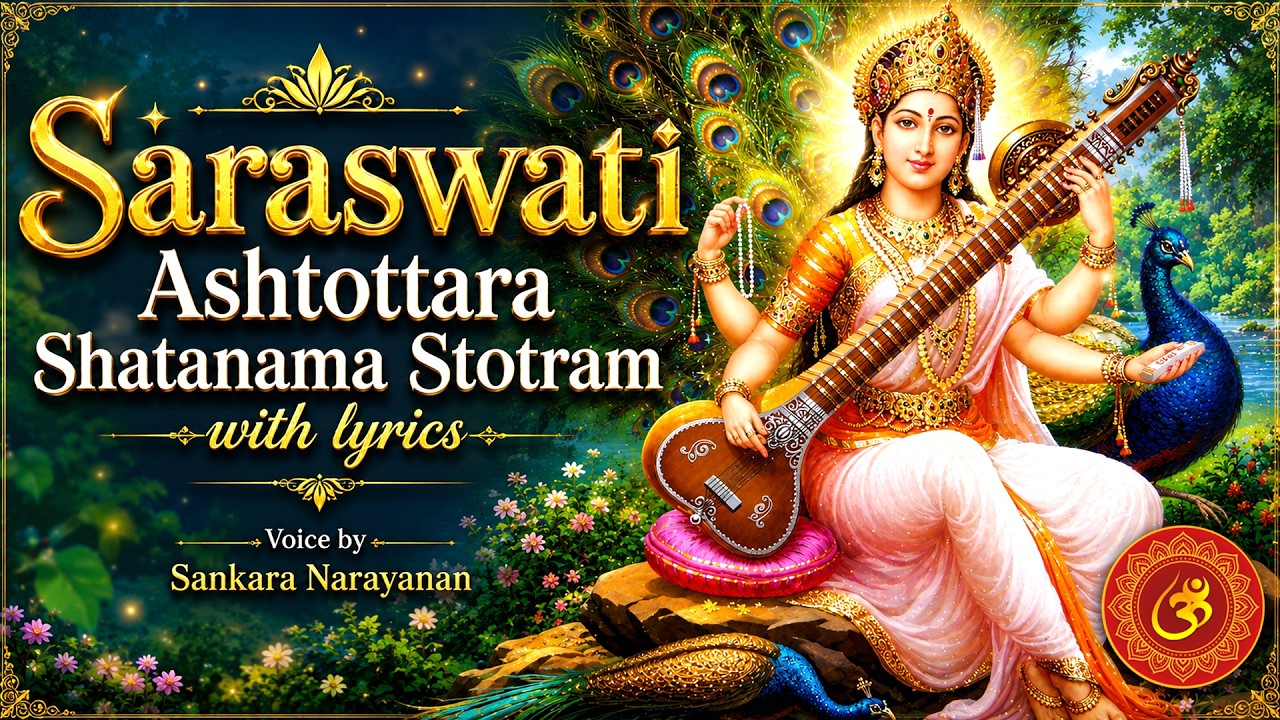 Saraswati Ashtottara Shatanama Stotram (सरस्वती अष्टोत्तर ...