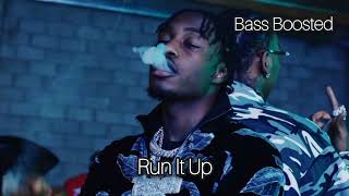 Lil Tjay - Run It Up ft. Offset, Moneybagg Yo (Bass Boosted)