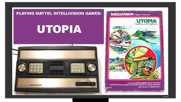 Mattel Intellivision Utopia game play