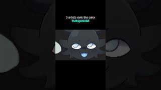 me and my friends rank the color turquoise
