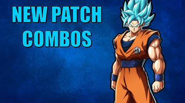 SSGSS Goku New Patch Combos(v1.41) - DBFZ