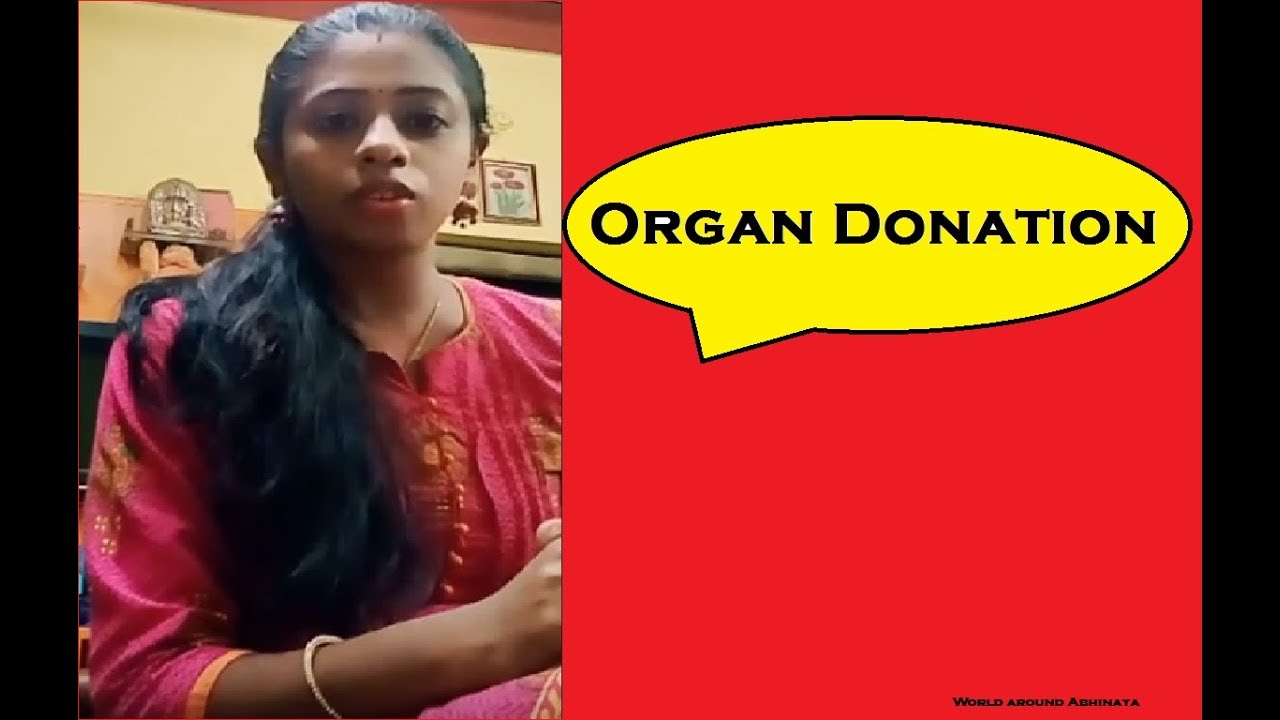 organ donation essay in tamil