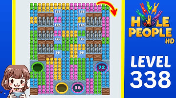 Hole People Level 338 Solution Walkthrough